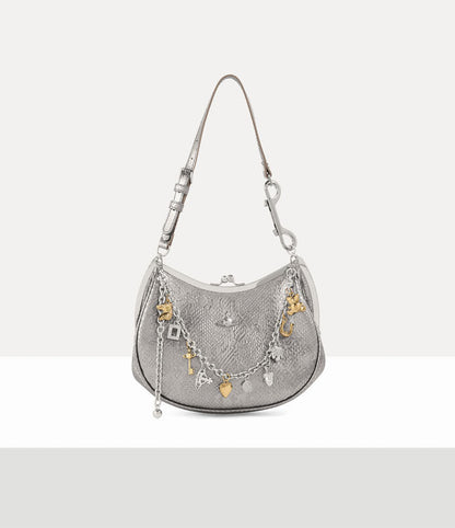 Vivienne Westwood Charm Frame 鏈條半月包