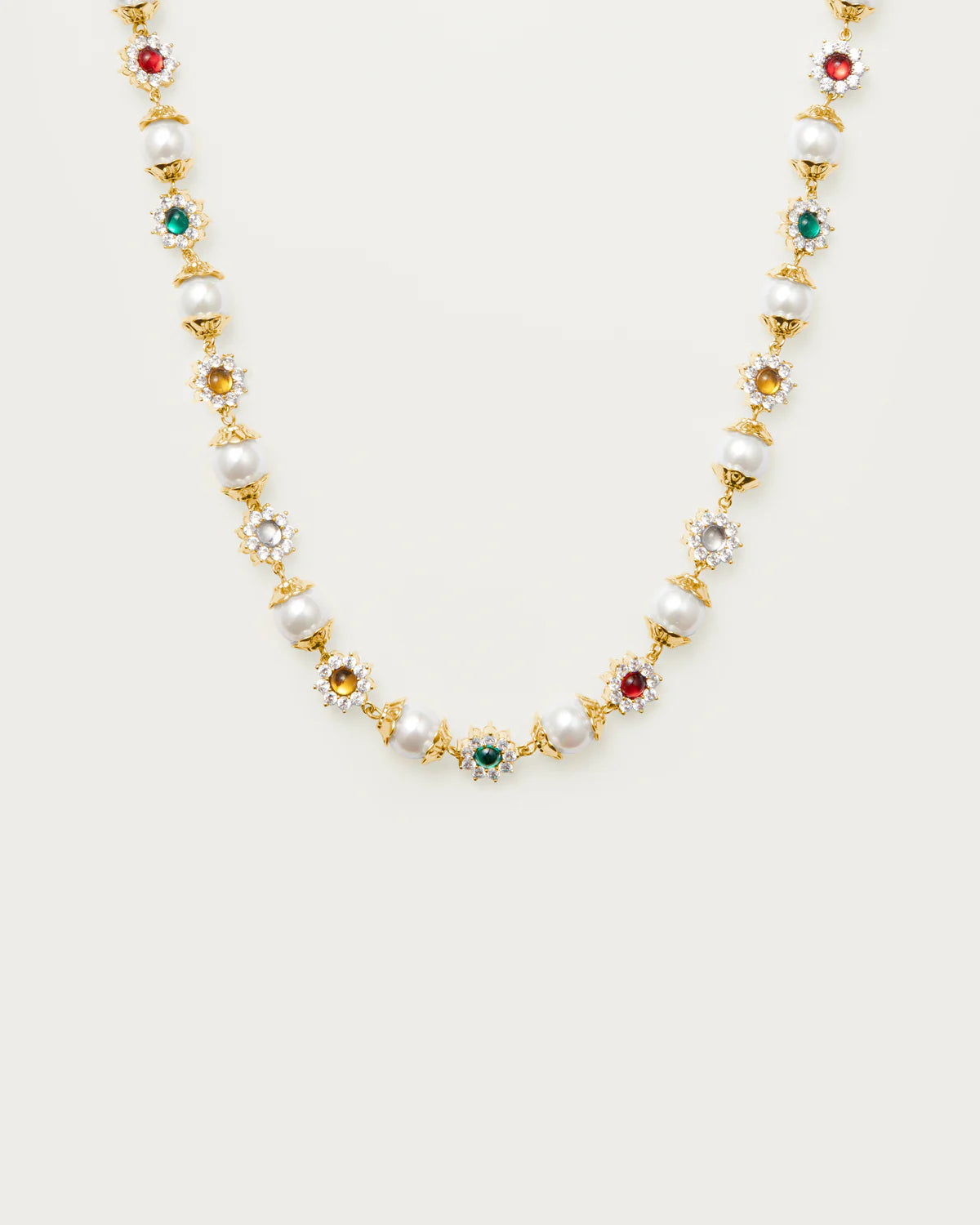 en route Daisy Necklace 雛菊珍珠項鍊
