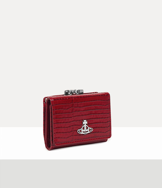 Vivienne Westwood Small CROCODILE Wallet 口金鱷魚紋三折短夾（共3色！）