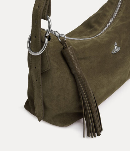 Vivienne Westwood Emma Bag 麂皮流蘇肩背包