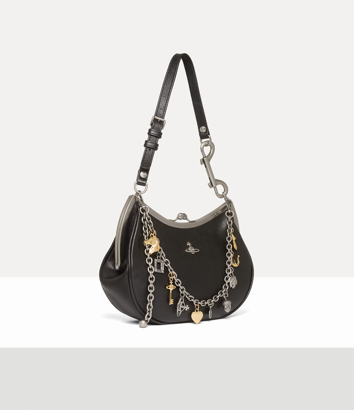 Vivienne Westwood Charm Frame 鏈條半月包