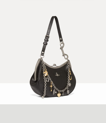 Vivienne Westwood Charm Frame 鏈條半月包