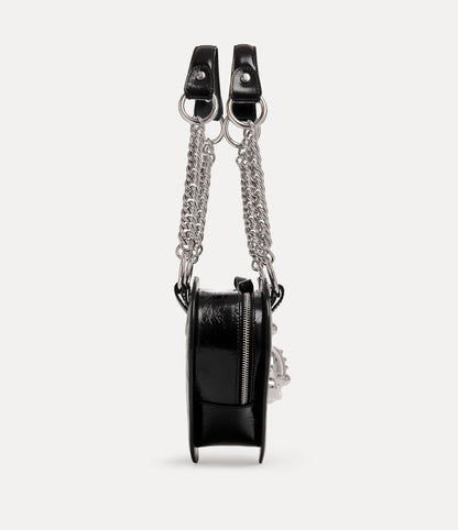 Vivienne Westwood Heart Chain Bag 立體土星愛心雙鏈包