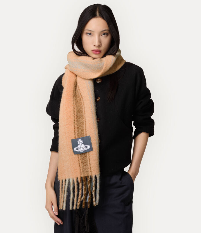 Vivienne Westwood Scarf 混色毛呢圍巾