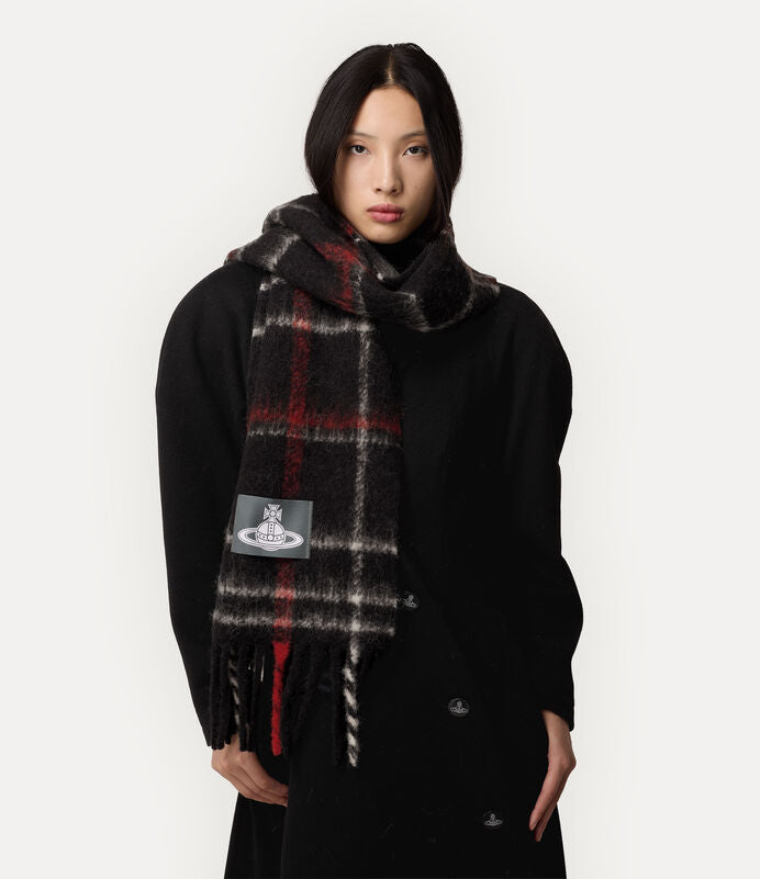 Vivienne Westwood Scarf 毛尼線條圍巾