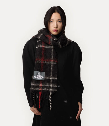 Vivienne Westwood Scarf 毛尼線條圍巾