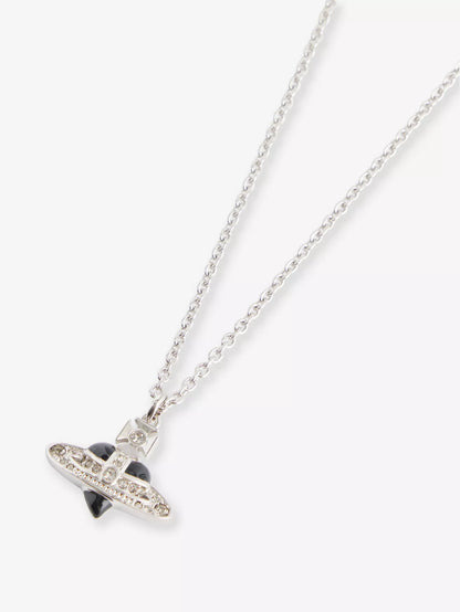 Vivienne Westwood MAN. diamante heart pendant 愛心土星項鍊