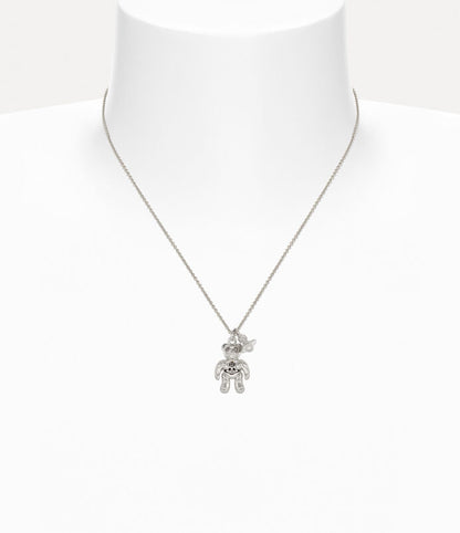 Vivienne Westwood Ruby Pendant Necklace 精典鏈條泰迪項鏈