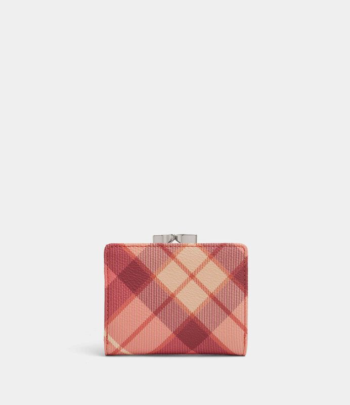 Vivienne Westwood Frame Wallet 撞色格紋口金錢包