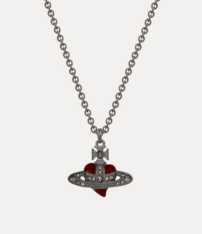 Vivienne Westwood MAN. diamante heart pendant 愛心土星項鍊