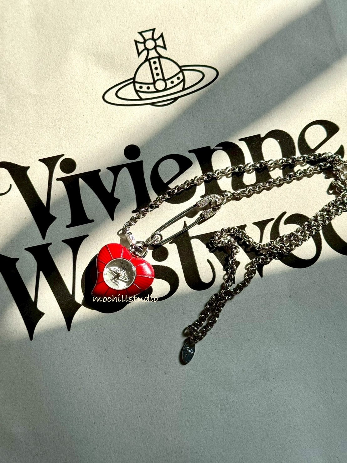 ✶ 11.24 - 12.01 Black Friday Sale  ✶ Vivienne Westwood Heart Pendant Watch 愛心懷錶