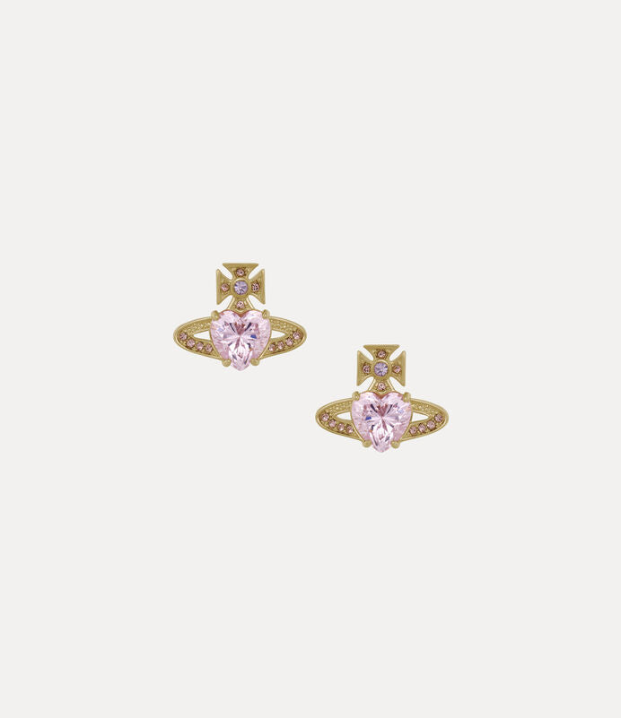 Vivienne Westwood Ariella Earrings 愛心水晶土星耳環（共4色！）