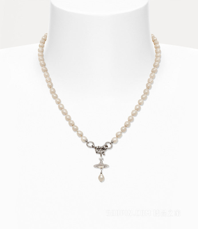Vivienne Westwood Aleksa Necklace pearl 巴洛克珍珠項鍊
