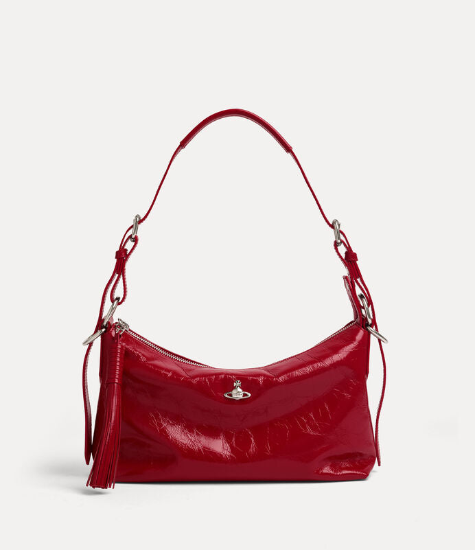 Vivienne Westwood Emma Bag 亮面漆皮肩背包（共2色！）