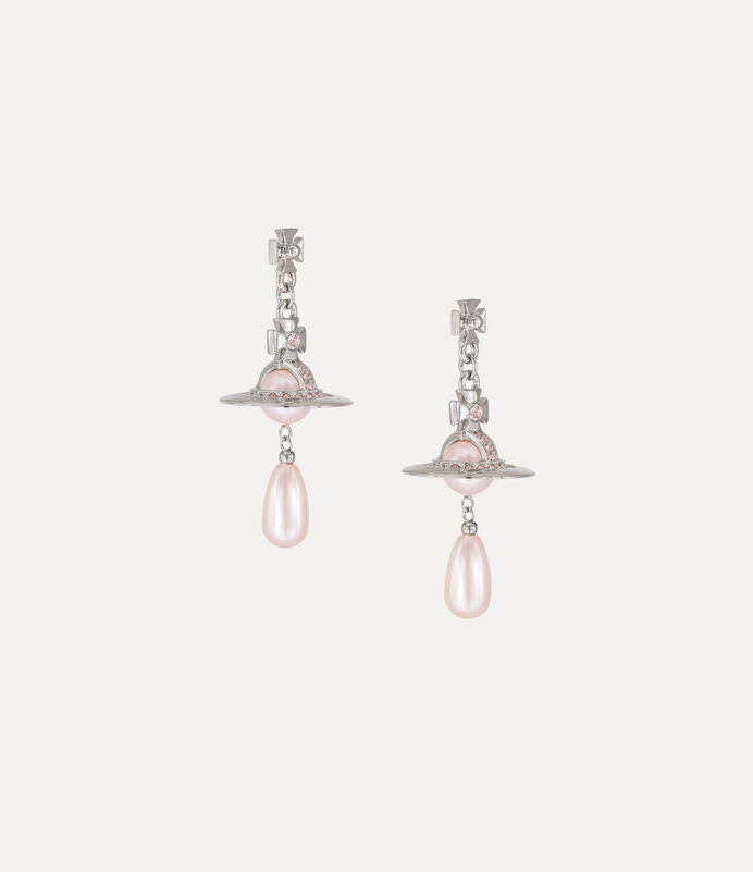Vivienne Westwood Pearl Drop Earrings 夢幻立體珍珠土星耳環（共3色！）