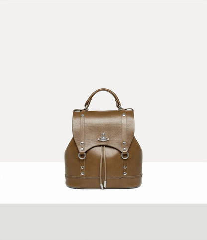 Vivienne Westwood Max Small Bag 立體土星牛皮束口後背包