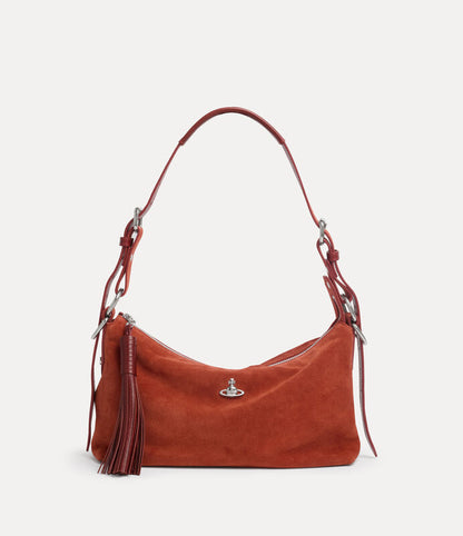 Vivienne Westwood Emma Bag 麂皮流蘇肩背包