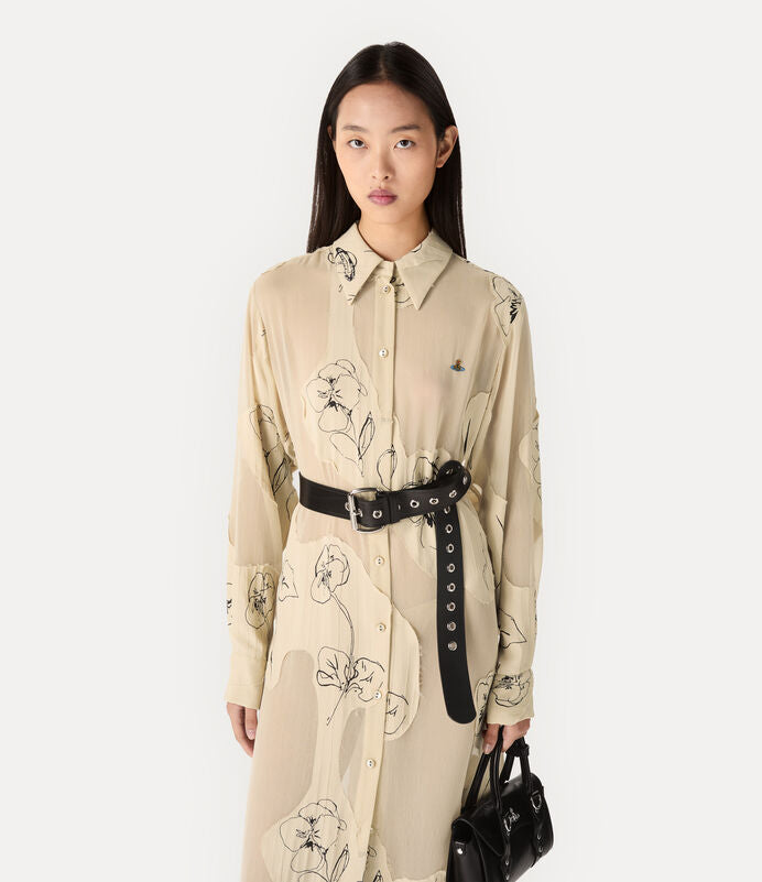 Vivienne Westwood  Alex Belt 壓花土星皮帶