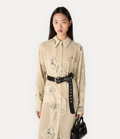 Vivienne Westwood  Alex Belt 壓花土星皮帶