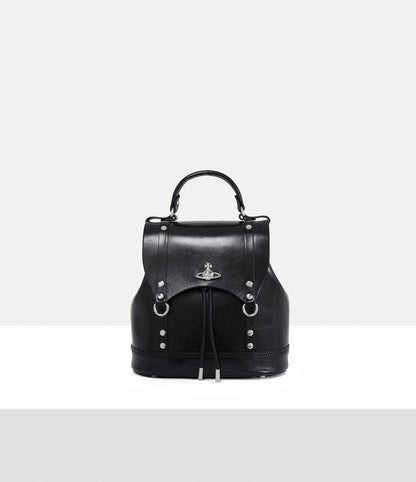 Vivienne Westwood Max Small Bag 立體土星牛皮束口後背包