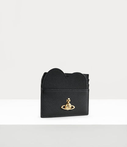 Vivienne Westwood saffiano Card Holder 十字紋立體土星卡夾