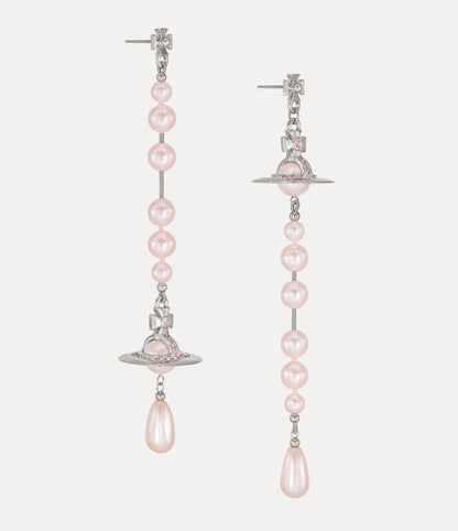 Vivienne Westwood Broken Pearl Drop Earrings 夢幻立體破碎珍珠土星耳環（共4色！）
