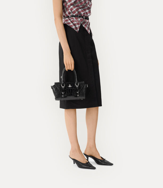 Vivienne Westwood Bettina Mini Bag 學院鱷魚斜挎包
