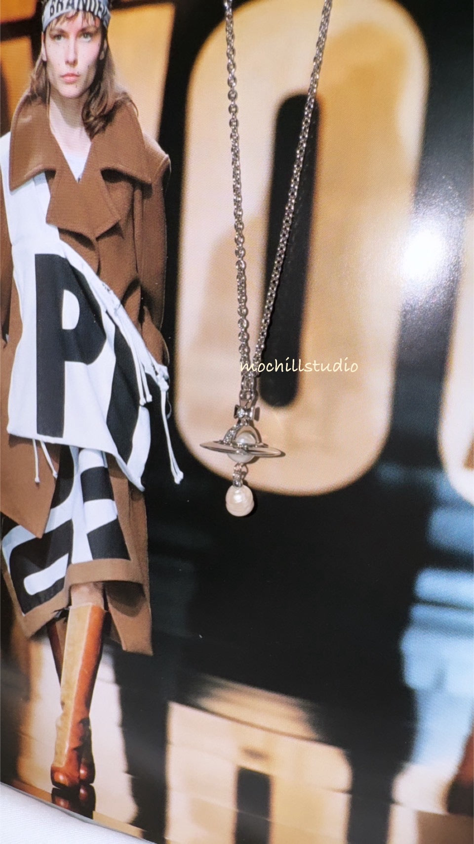 Vivienne Westwood Aleksa Pendant Necklace 鍊條巴洛克項鍊