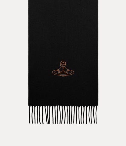 Vivienne Westwood Scarf 純羊毛長款素色圍巾