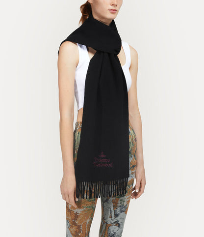 Vivienne Westwood Scarf 純羊毛素色圍巾