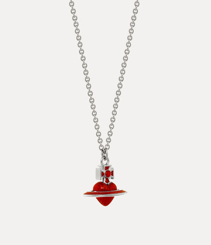 Vivienne Westwood FABIANNA Pendant Necklace 琺瑯立體愛心項鍊