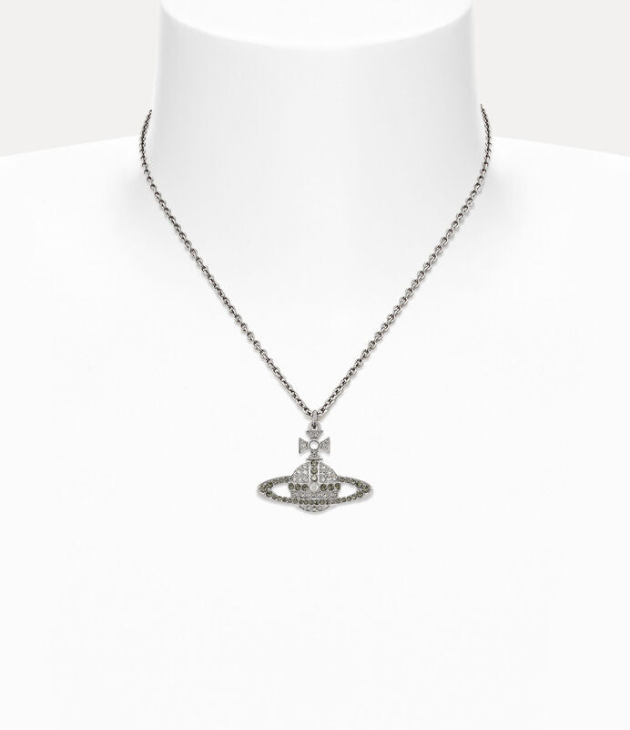 Vivienne Westwood Man. Kika Pendant Necklace 男款經典滿鑽土星項鍊