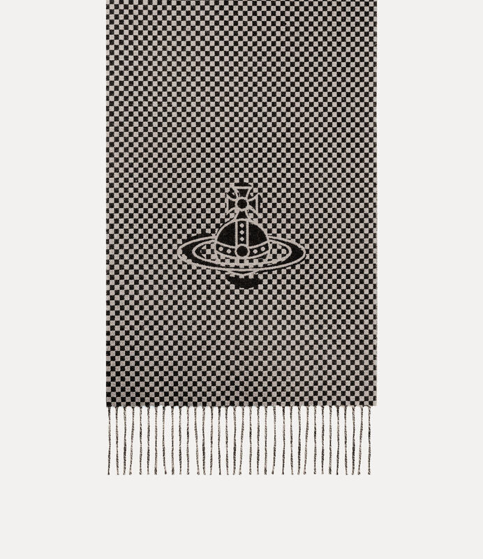 Vivienne Westwood Scarf 純羊毛棋盤格圍巾