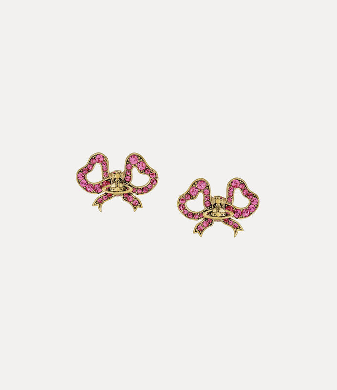 Vivienne Westwood Rigoberta Earring 經典土星蝴蝶結耳環