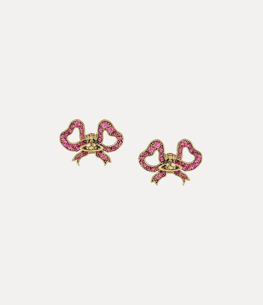 Vivienne Westwood Rigoberta Earring 經典土星蝴蝶結耳環