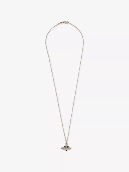 Vivienne Westwood MAN. diamante heart pendant 愛心土星項鍊