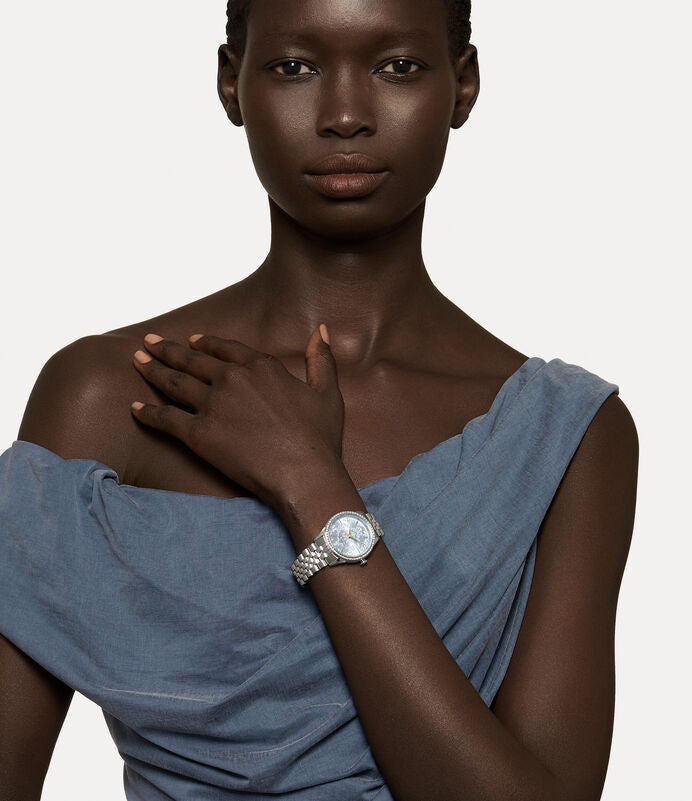 Vivienne Westwood Little Wallace Watch 雕花水鑽手錶