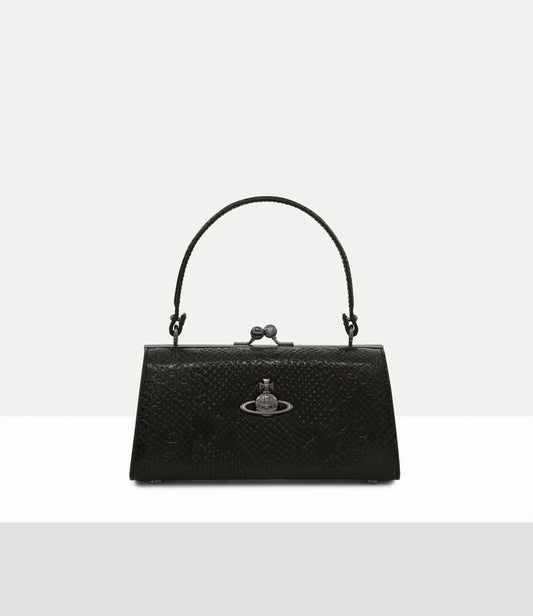 Vivienne Westwood Doll XL Bag 口金土星壓紋包