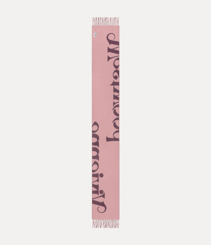 Vivienne Westwood Scarf 純羊毛Logo字母圍巾