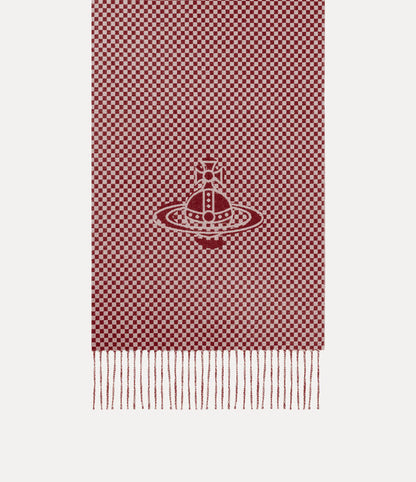 Vivienne Westwood Scarf 純羊毛棋盤格圍巾