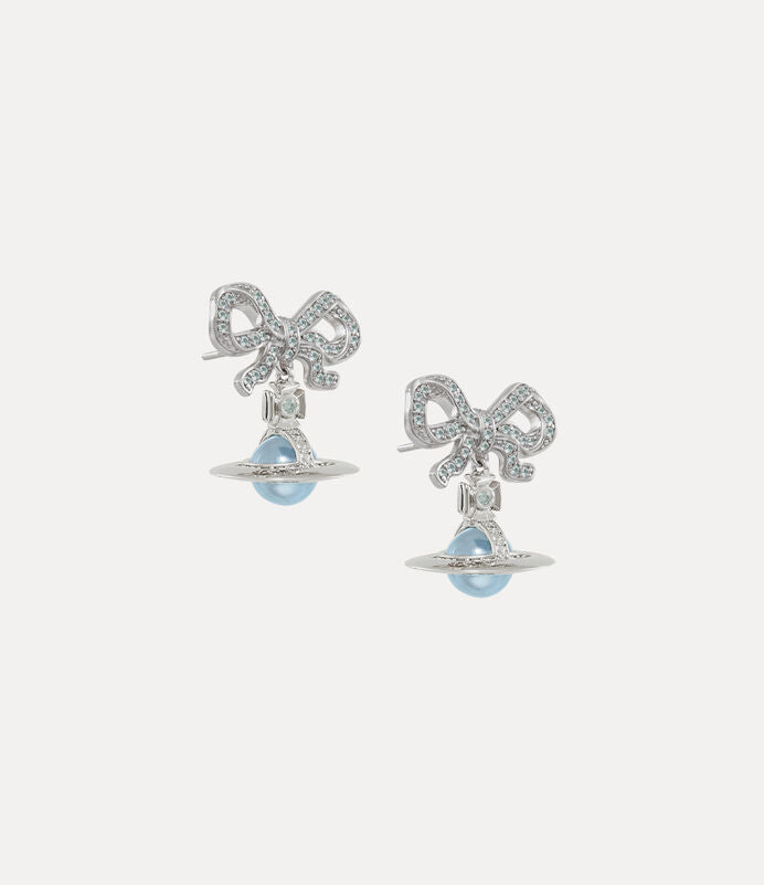 Vivienne Westwood Octavie Earrings 夢幻立體蝴蝶結純銀純銀土星耳環（共4色！）