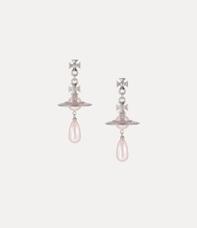 Vivienne Westwood Pearl Drop Earrings 夢幻立體珍珠土星耳環（共3色！）