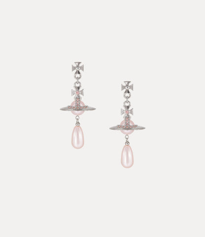 Vivienne Westwood Pearl Drop Earrings 夢幻立體珍珠土星耳環（共3色！）