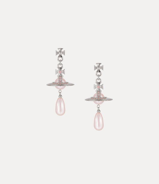 Vivienne Westwood Pearl Drop Earrings 夢幻立體珍珠土星耳環（共3色！）