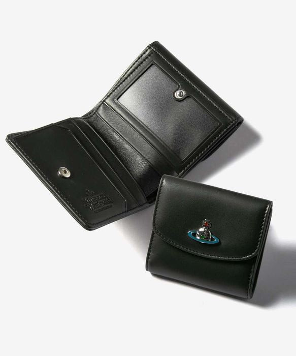 (現貨！）Vivienne Westwood Nappa 小羊皮雙折錢包