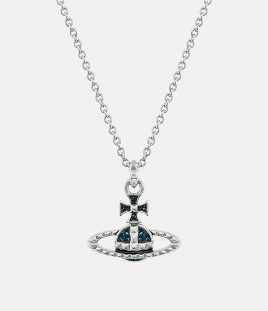 Vivienne Westwood Man. Mayfair Necklace 卯釘水晶土星項鍊