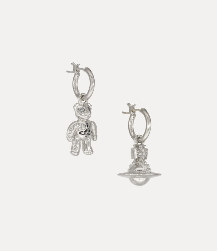 Vivienne Westwood Ruby Earrings 泰迪不對稱耳環（共2色！）