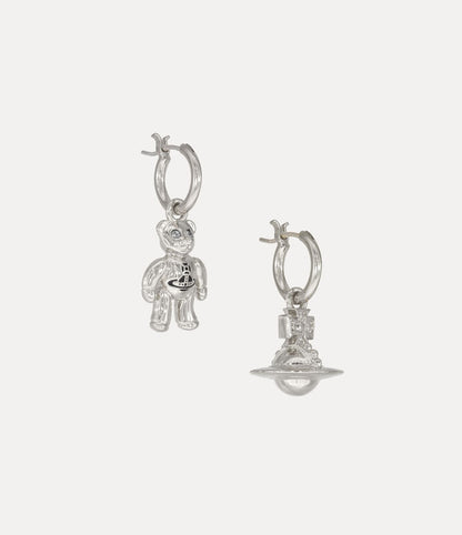 Vivienne Westwood Ruby Earrings 泰迪不對稱耳環（共2色！）