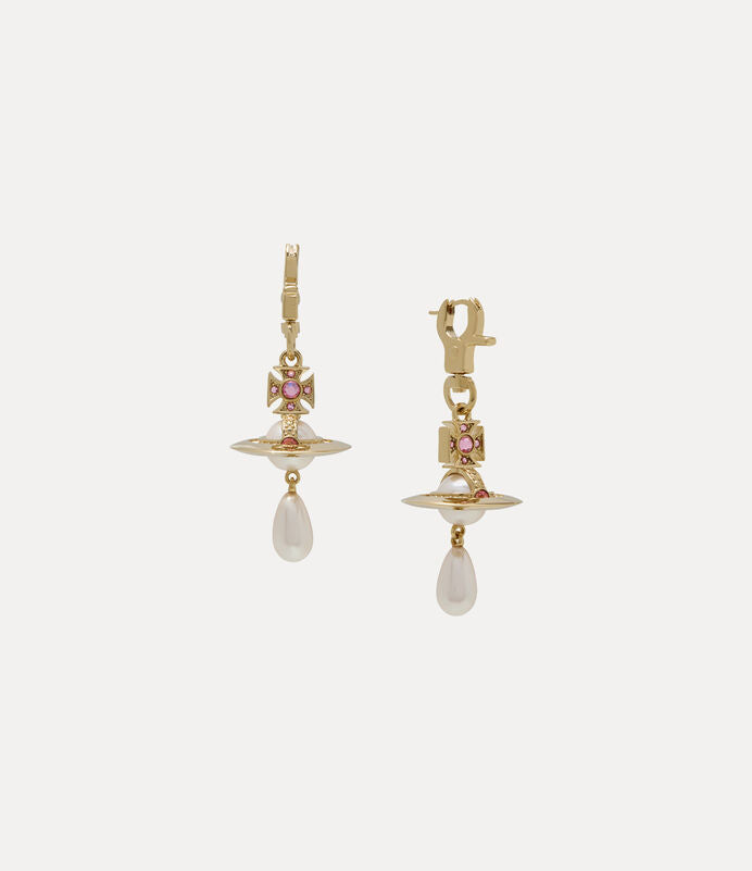 Vivienne Westwood Aïda Earrimg 精典土星珍珠耳環
