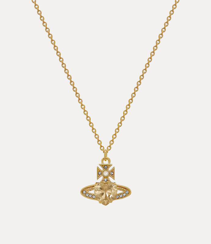 Vivienne Westwood Ariella Necklace 愛心水晶土星項鍊